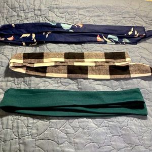 Womens assorted cloth belts